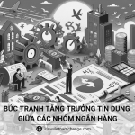 Bức tranh tăng trưởng tín dụng giữa các nhóm ngân hàng