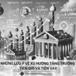 Những lưu ý về xu hướng tăng trưởng tiền gửi và tiền vay