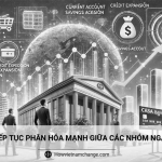 CASA tiếp tục phân hóa mạnh giữa các nhóm ngân hàng